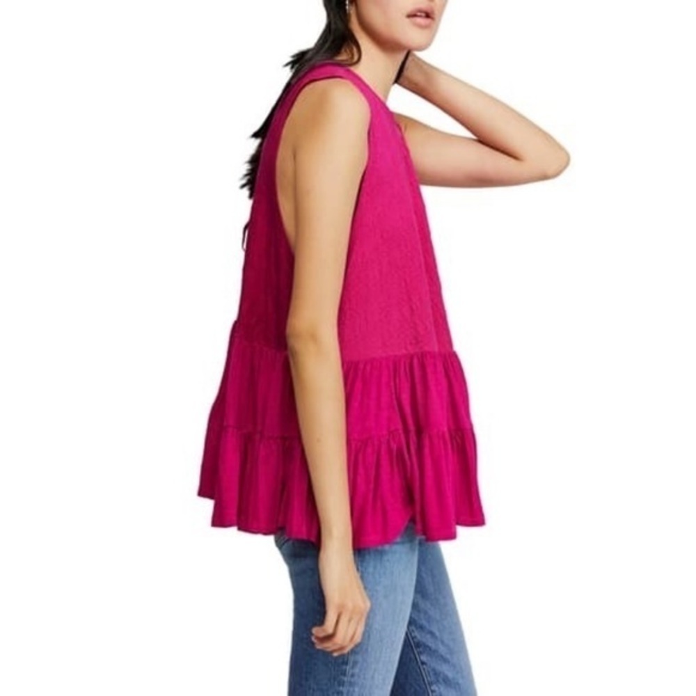 Free People “Right On Time” Tunic-Jungle Flower-XS - Picture 3 of 6